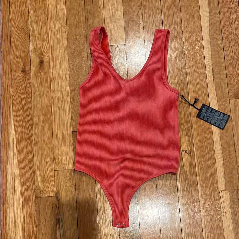 Forever 21 Vibrant Red Knit Top